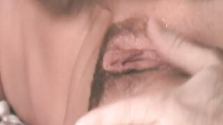 Superb dark hair whore sucks penis and gets her snatch licked and boned