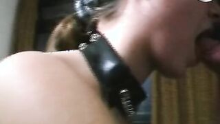 Barely Legal into her first FETISH Scene