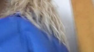 Blonde 18 inside her first Pornmovie from 1998