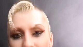blonde bitch gets plowed behind the counter