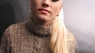 blonde bitch gets plowed behind the counter