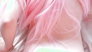 The first anal plowed of a narrow butt of a sweetly groaning hot