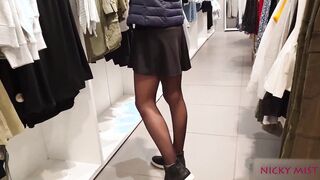 Strager banged! me inside toilets shopping time