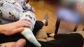 I WATCHED THE CARTOONS AND FELT STEPDADDY'S HUGE PENIS