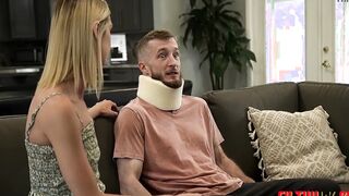 Stepsis Payton Avery Takes Advantage of injured GUY