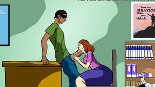 Married professor blows bbcs after work