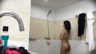 Small Thai 18 inseminated on concealed camera