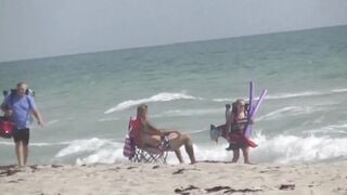 Caribbean Naked Beach Interracial Sex #1 - Husband Films Me, Helena Price, Getting Boned By A Ebony Man On a Naked Beach While Voyeurs View!