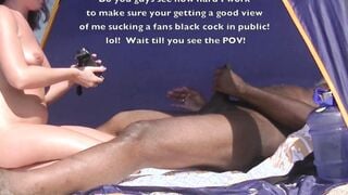 Caribbean Naked Beach Interracial Sex #1 - Husband Films Me, Helena Price, Getting Boned By A Ebony Man On a Naked Beach While Voyeurs View!