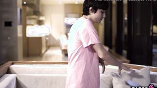 Stepmom mom Pristine Edge pulls an all nighter with her yummy stepson
