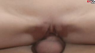 Thin red haired thot with big legs and tiny jugs pick up for sex