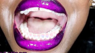 EXPLORE MY HUGE MOUTH FOR DATE NIGHT VORE TEETH BONDAGE GIANTESS