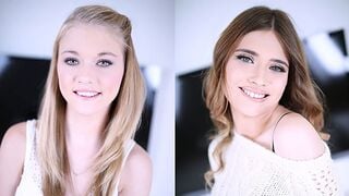 HANNAH HAYS & ARIEL MCGWIRE pov SUCK JOBS
