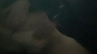 Bj inside the vehicle wash, fucking and cum on the face inside the bathroom at the gas station