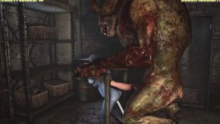 Hell Demons fucking Gaming girls brutally 3D Animation