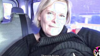 Big jugs cougar Morgane gets double penetration