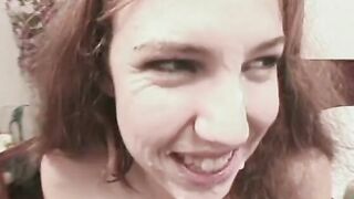 Baby face barely legal is ready to suck a rough huge penis and then let him penetrates