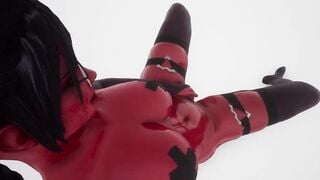 DEMON BIMBOS MASTURBATING - Wild Life 3D XXX GAMES