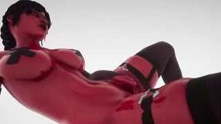 DEMON BIMBOS MASTURBATING - Wild Life 3D XXX GAMES