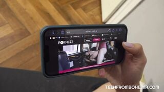 19 Yo dark hair watched porn