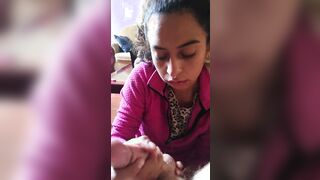 Great 10 minute blow and hand job