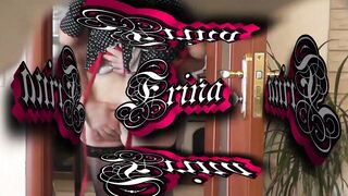 When hubby is away Bae MILF Mom Frina called next door repair electric kettle. Next Door made repairs then put Frina doggy style plowed her vagina and cummed sperm on legs inside tights. Hubby installed camera at home.