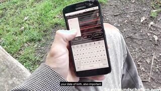 My FATHER fucks woman at FOREST EDGE: MIA BLOW (Outdoor, German) - SEX-FREUNDSCHAFTEN.com