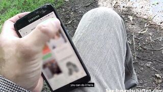 My FATHER fucks woman at FOREST EDGE: MIA BLOW (Outdoor, German) - SEX-FREUNDSCHAFTEN.com