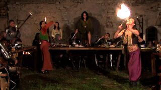 Couples group sex after dinner, screwed and switch partners hardcore sex