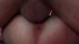 Blonde Barely Legal gets rough doggy style bang inside bed