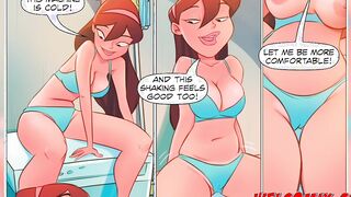 Fucking inside the laundry! Nude and sweaty - The Sexual Home Tittle 54