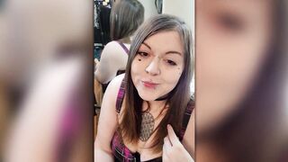 A Erotic Day Alone - BBW Sucking Off and Cumming