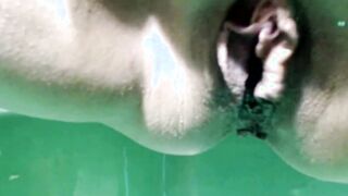 Soak adult russian women )) sexy squirt and pee performance .!.