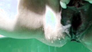 Soak adult russian women )) sexy squirt and pee performance .!.