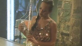 Horny well shaped whore gets her desired vagina drilled by cyber man