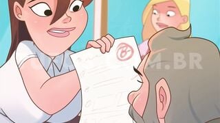 Offered his booty to the professor into exchange for a ten! the clip bastards