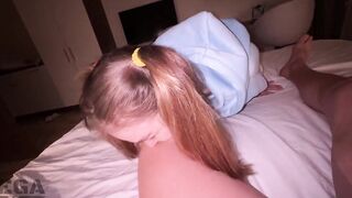 STEP-DAUGHTER MELTS AND FLOWS INSIDE MY ARMS