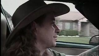Hillbilly bimbo gets her tight booty nailed and creamed inside the bedroom