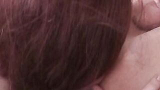 Hillbilly bimbo gets her tight booty nailed and creamed inside the bedroom