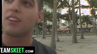 Oye Loca - Long Assed Hispanic 18 Gobbled On Long Mucho Shaft Before Ride On Top