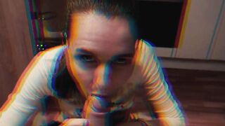 Good woman bought android security guard with a long penis and screwed him rough into the