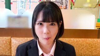 Long melons 18 with a young face. SEX is sensual while she was wearing a uniform. After she had a date at a cast cafe, she had sex with her uncle at a love hotel. Japanese amateur private porn. https://bit.ly/3u0Pf4K
