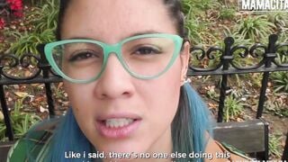 CARNEDELMERCADO - (Blue Maria, Logan Salamanca) - Hispanic Teens With Glasses Has A Amazing Booty And Tight Cunt To Fucked