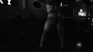 Dancer fucking and blowing recorded with concealed camera, it was worth the homemade