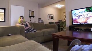 Jealous Huge Sister Takes My Virginity