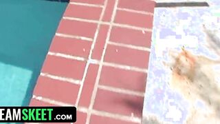 Oye Loca - goddess Hispanic Hottie Begs Lucky Stud To Suck Her Hooters Before Getting Drilled