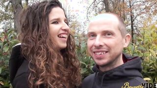 Elena, young beurette gets nailed into the butt