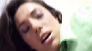 Fit stud gets to bang a Beauty dark hair into the toilets