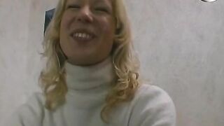 Blondine musste beim casting mehr als Gedacht machen