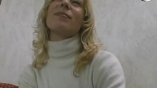 Blondine musste beim casting mehr als Gedacht machen